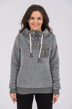 Afbeelding in Gallery-weergave laden, FAY SHERPA FLEECE - DARK HEATHER GREY
