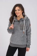 Afbeelding in Gallery-weergave laden, FAY SHERPA FLEECE - DARK HEATHER GREY
