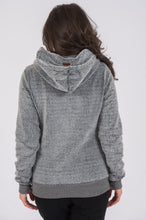Afbeelding in Gallery-weergave laden, FAY SHERPA FLEECE - DARK HEATHER GREY

